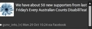 OK - what's the next big national successful chapter in the campaign?