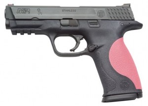 What says CSR more eloquently than a pink handgun?